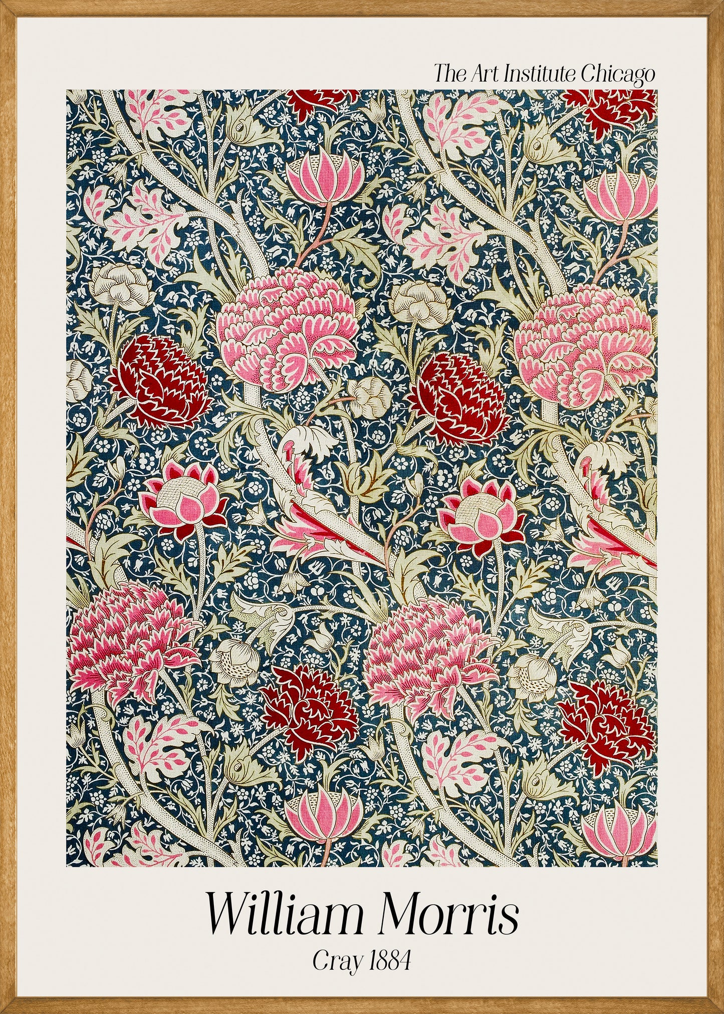 Cray William Morris poster