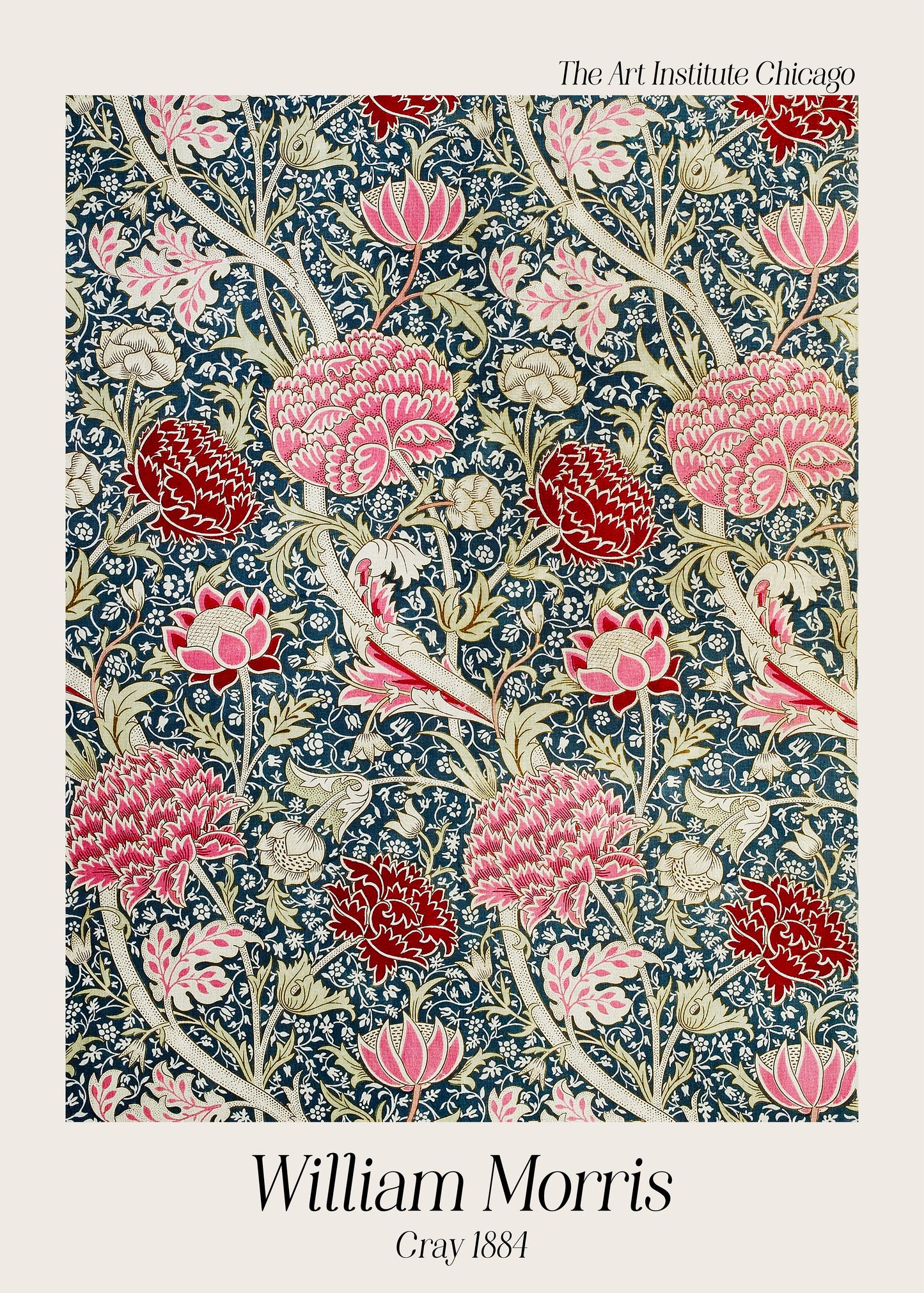 Cray William Morris poster