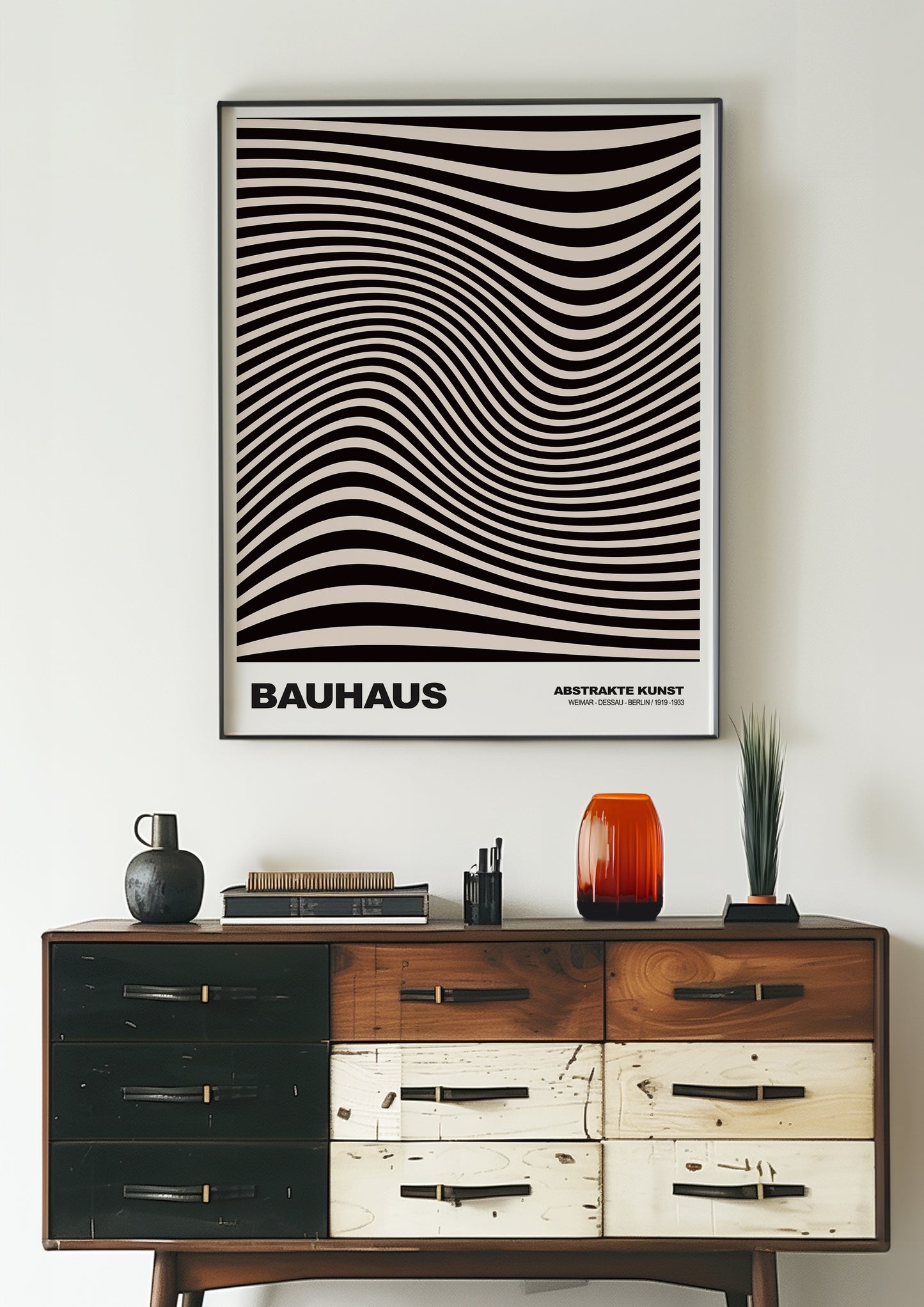 Diepe Golf Bauhaus poster
