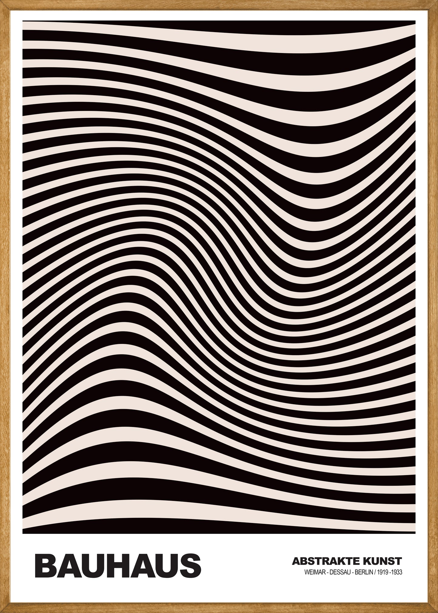 Diepe Golf Bauhaus poster