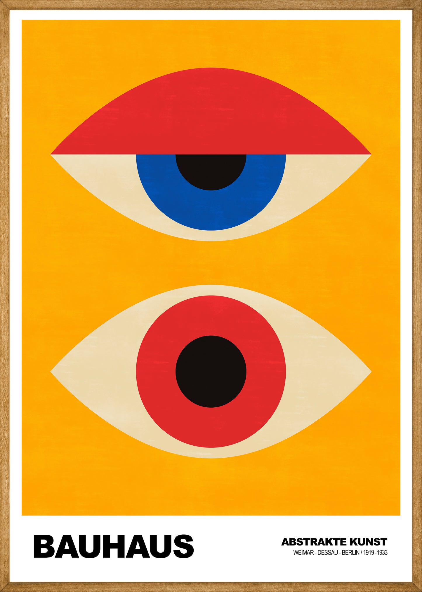 Dubbele Blik Bauhaus Poster
