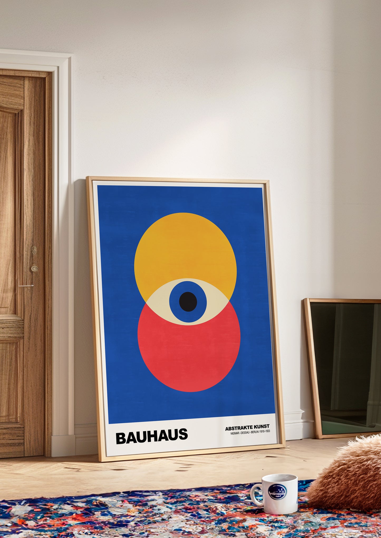 Evenwichtige Blik Bauhaus poster
