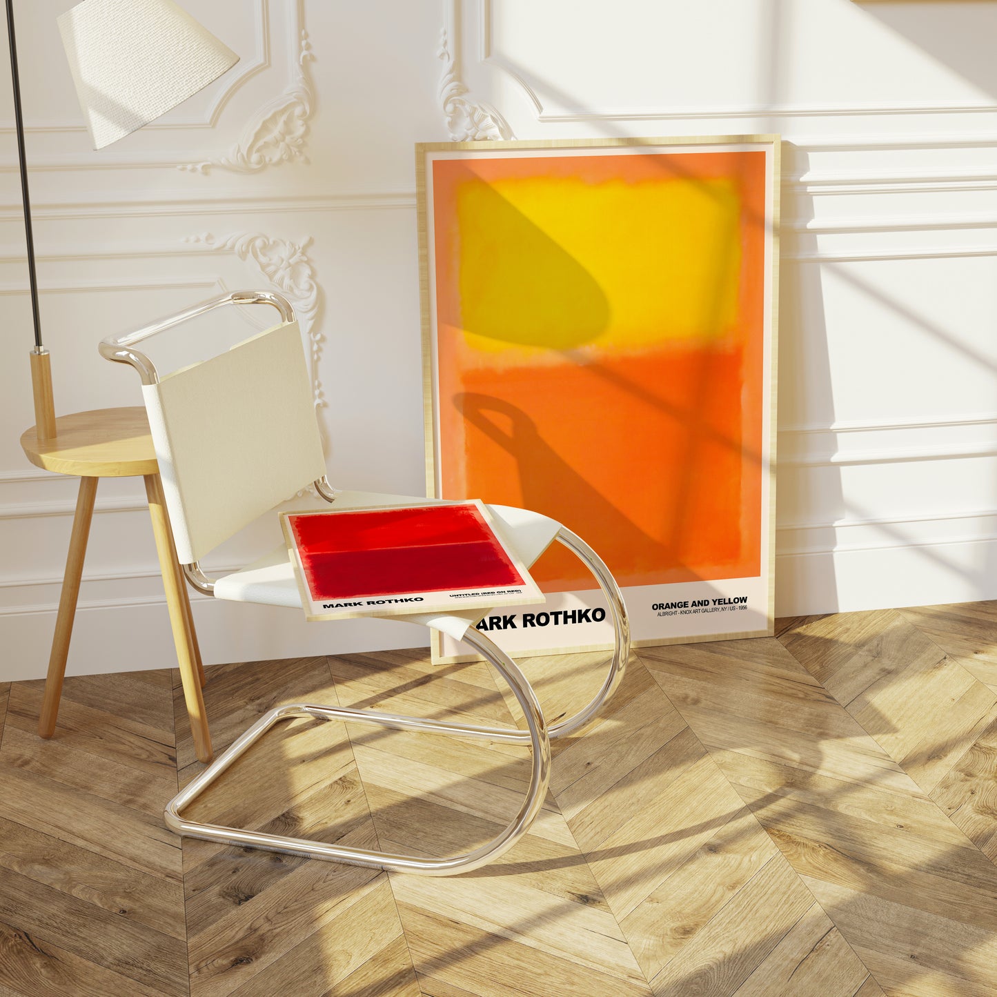 Mark Rothko Orange and Yellow Poster