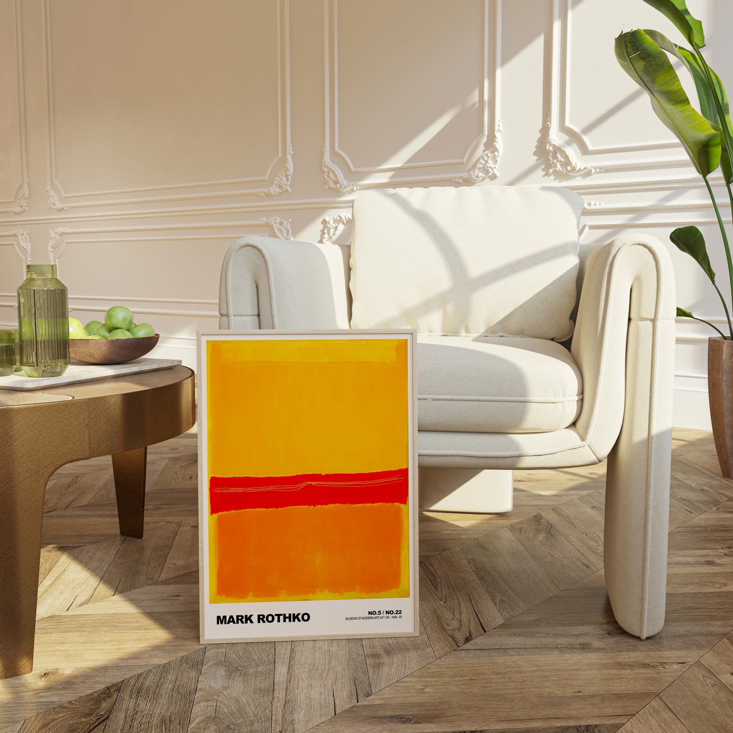 Mark Rothko No.5/No.22 Poster