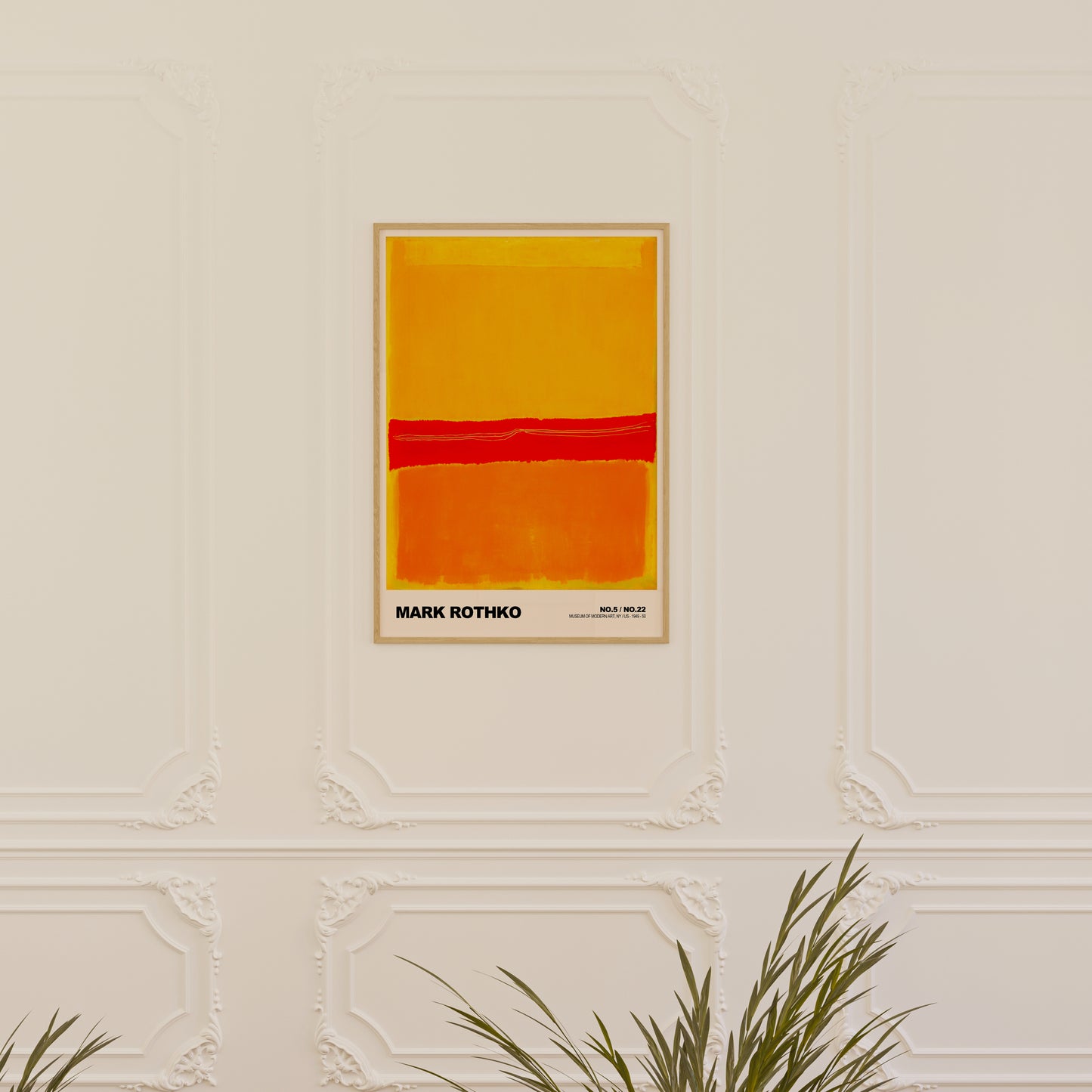 Mark Rothko No.5/No.22 Poster