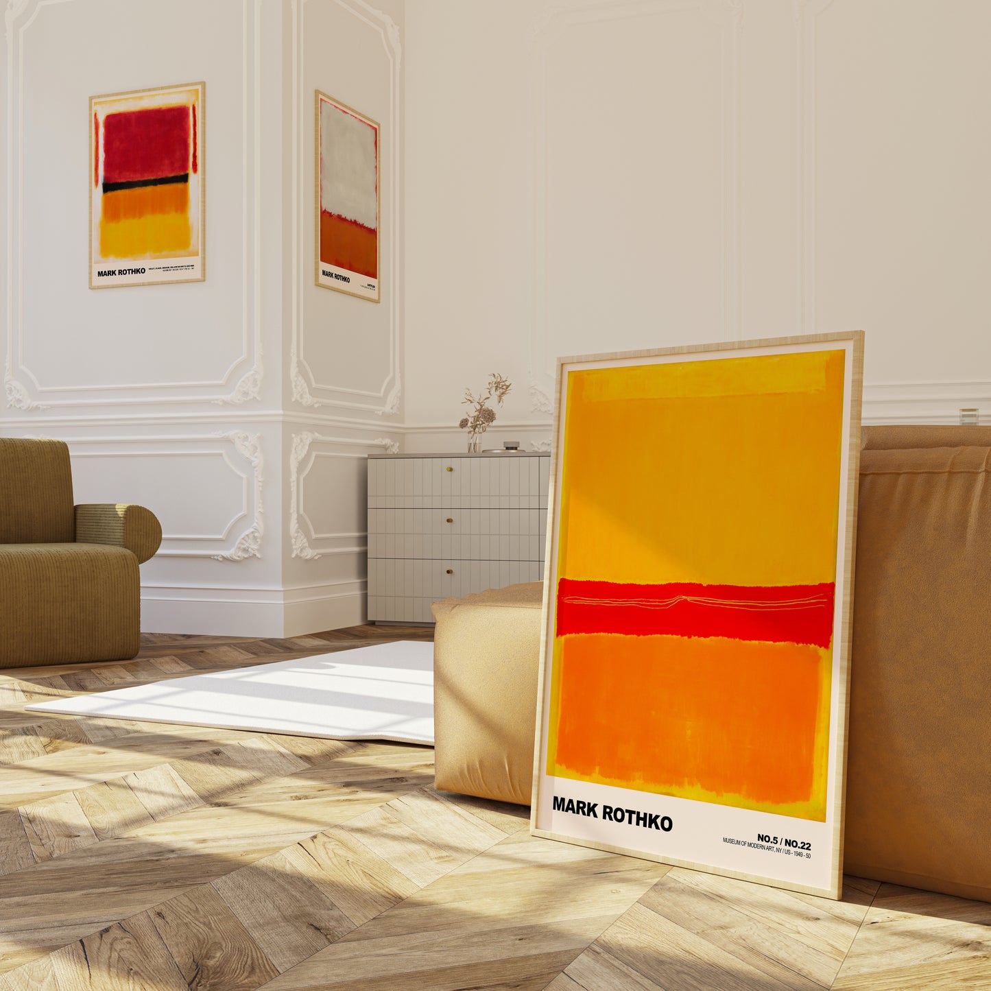 Mark Rothko No.5/No.22 Poster