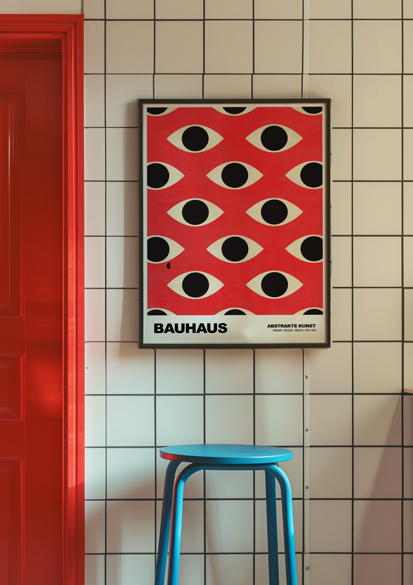 Veelzijdige Blik Bauhaus poster