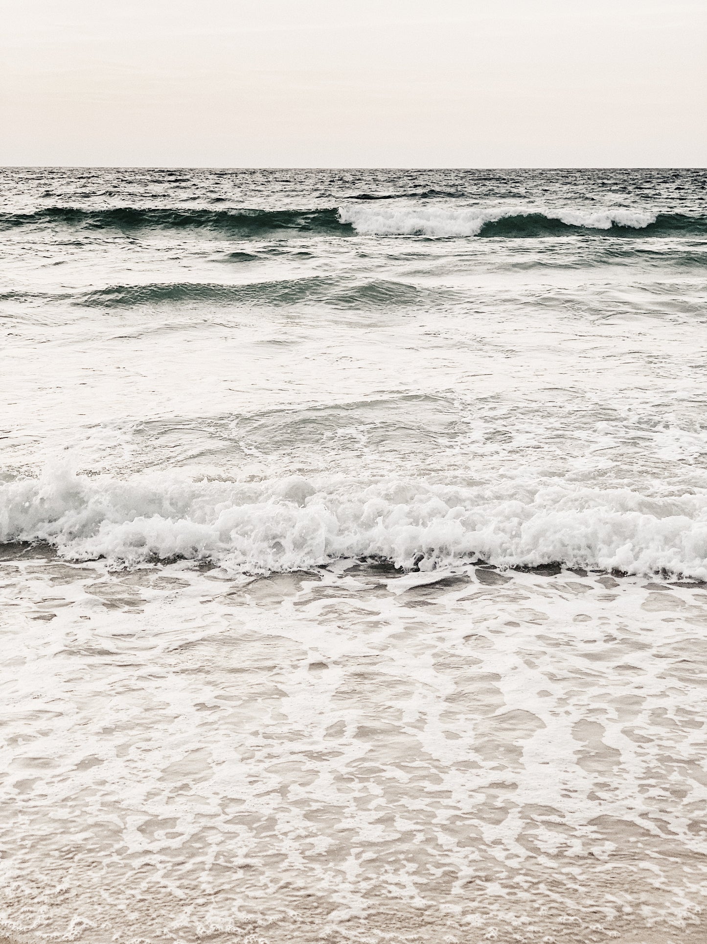 Beach Waves Poster