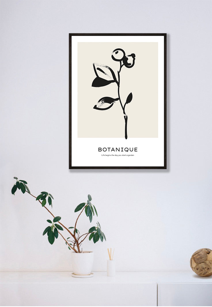 Botanique Start a Garden Poster
