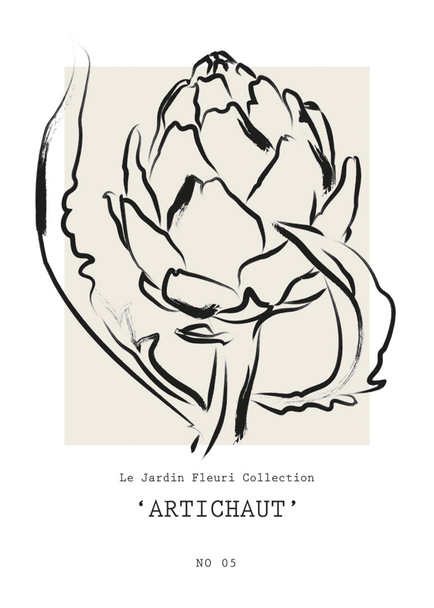 Le Jardin Artichaut No5 Poster