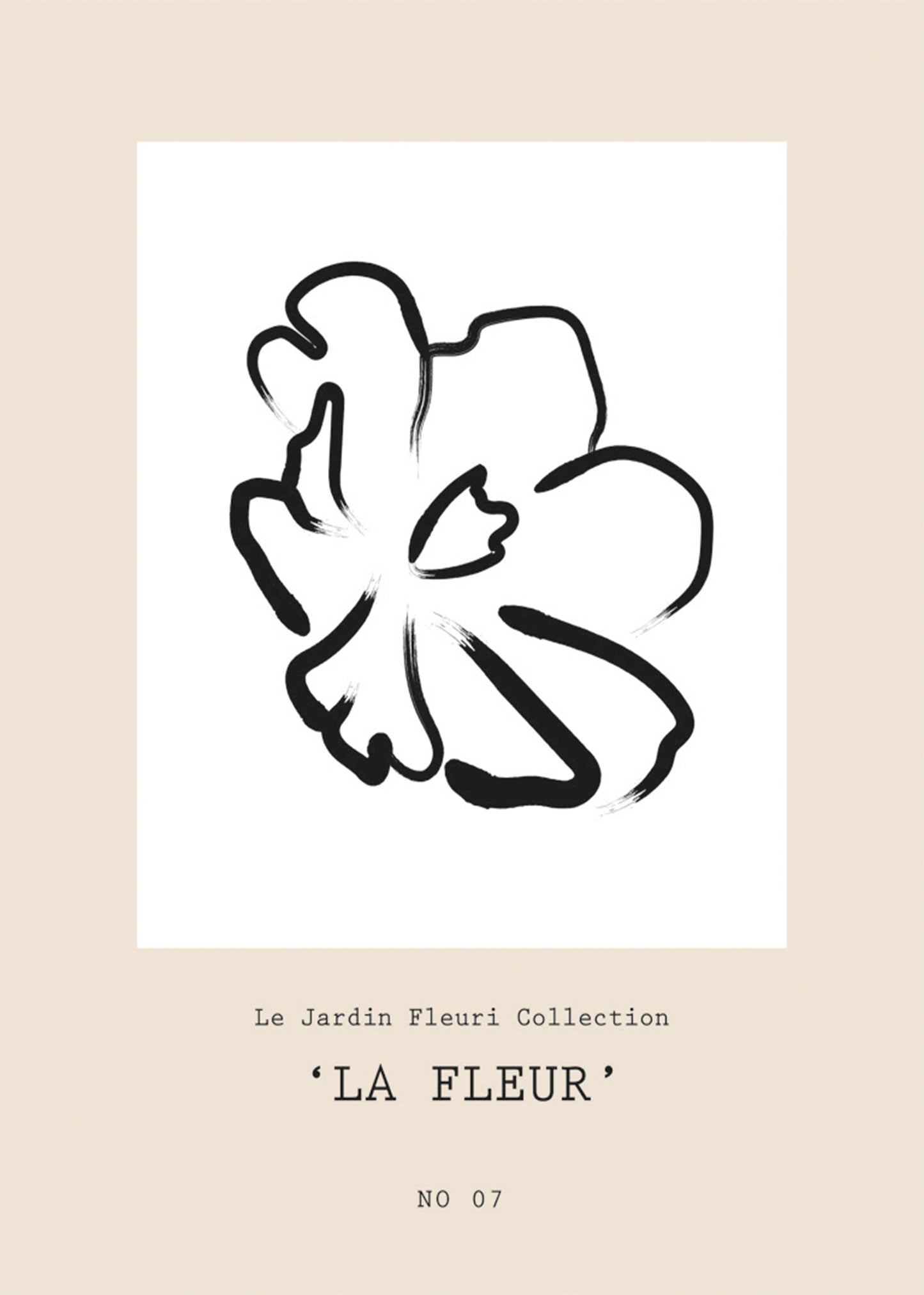 Le Jardin Fleur Collection No7 Poster