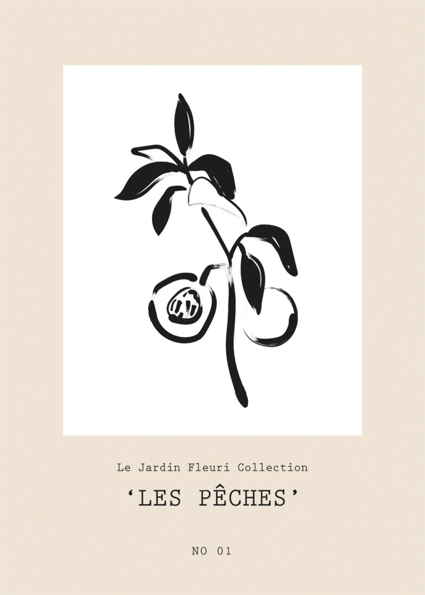 Les Peches Jardin Collection No1 Poster
