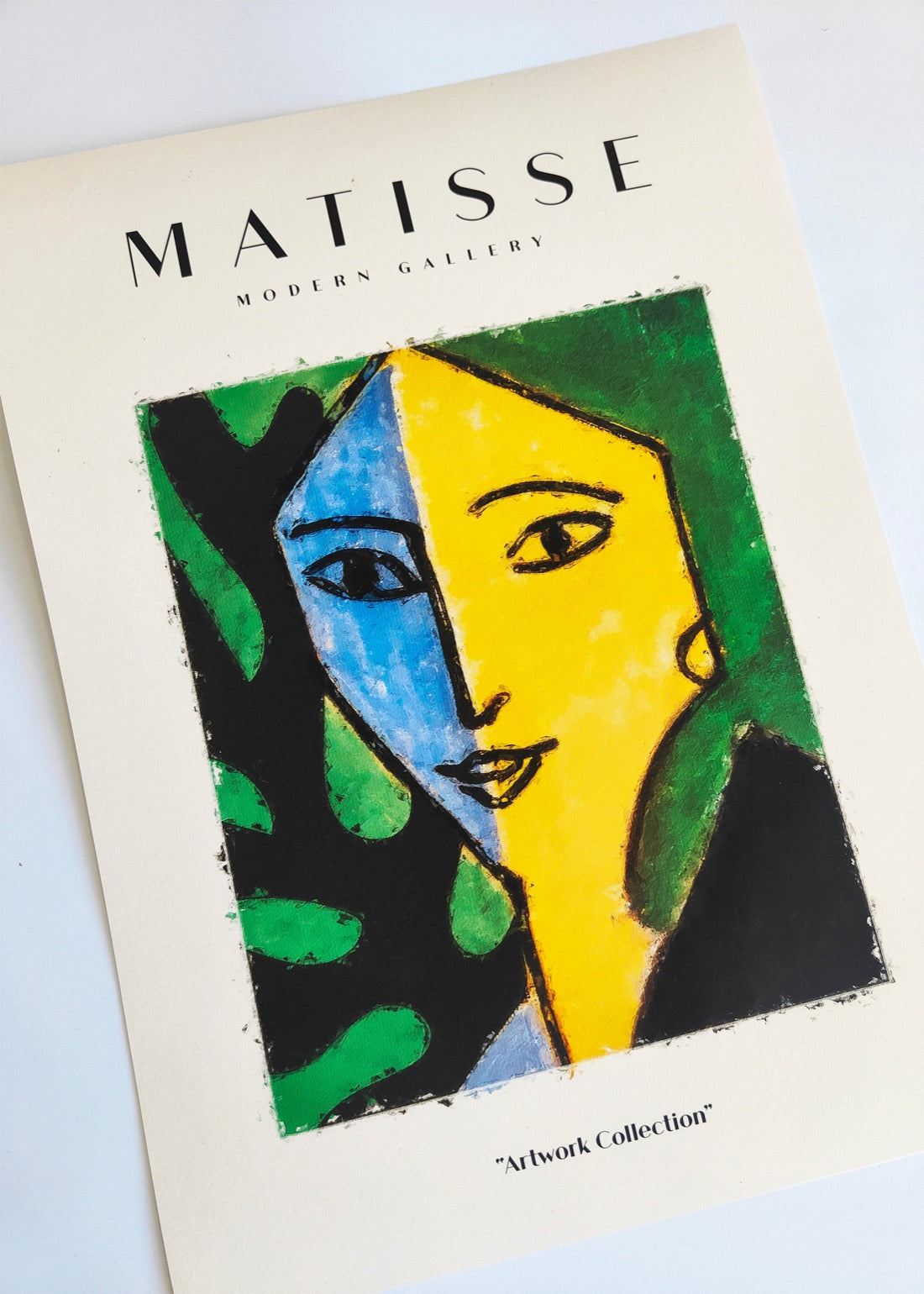 Portret Poster van Lydia Delectorkaya in Realistisch, Henri Matisse