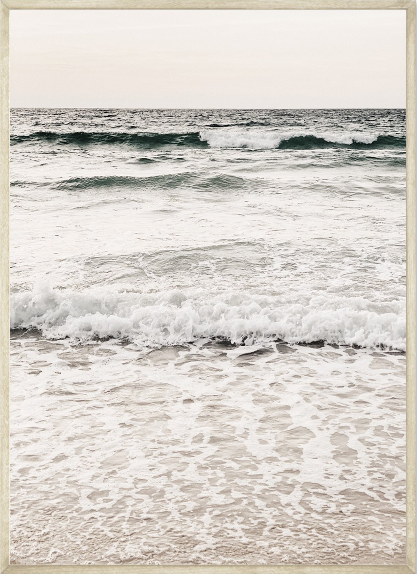 Beach Waves Poster
