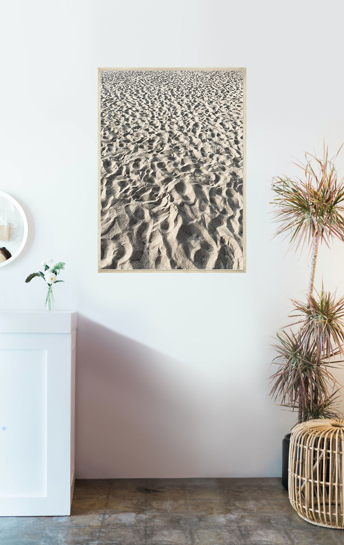 Beach Sand Waves No1 Poster