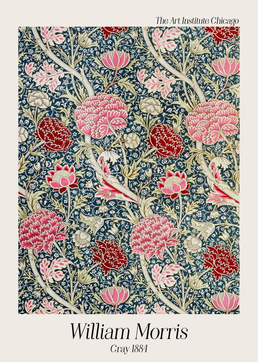 Cray William Morris poster