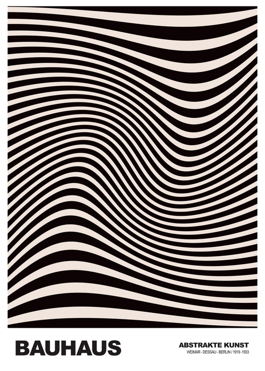 Diepe Golf Bauhaus poster
