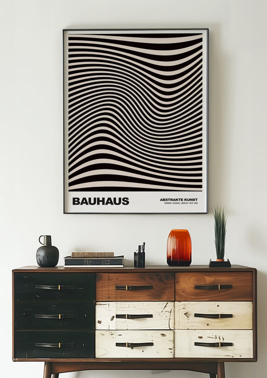 Diepe Golf Bauhaus poster