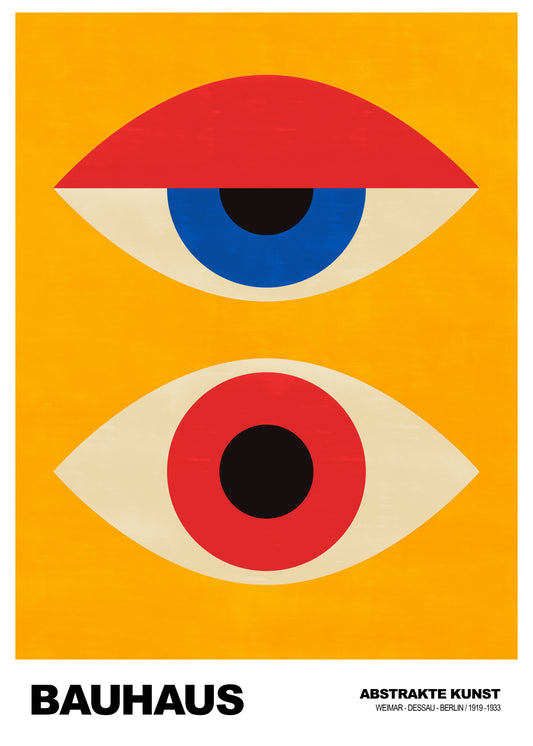 Dubbele Blik Bauhaus Poster