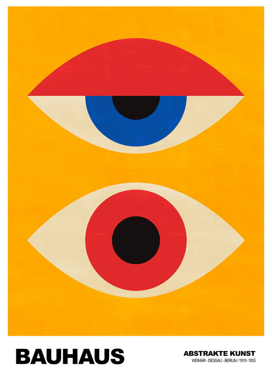Dubbele Blik Bauhaus Poster