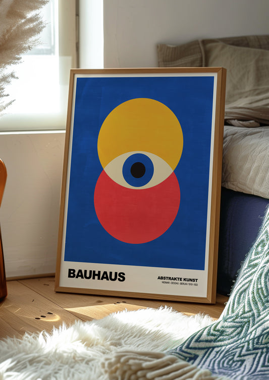 Evenwichtige Blik Bauhaus poster