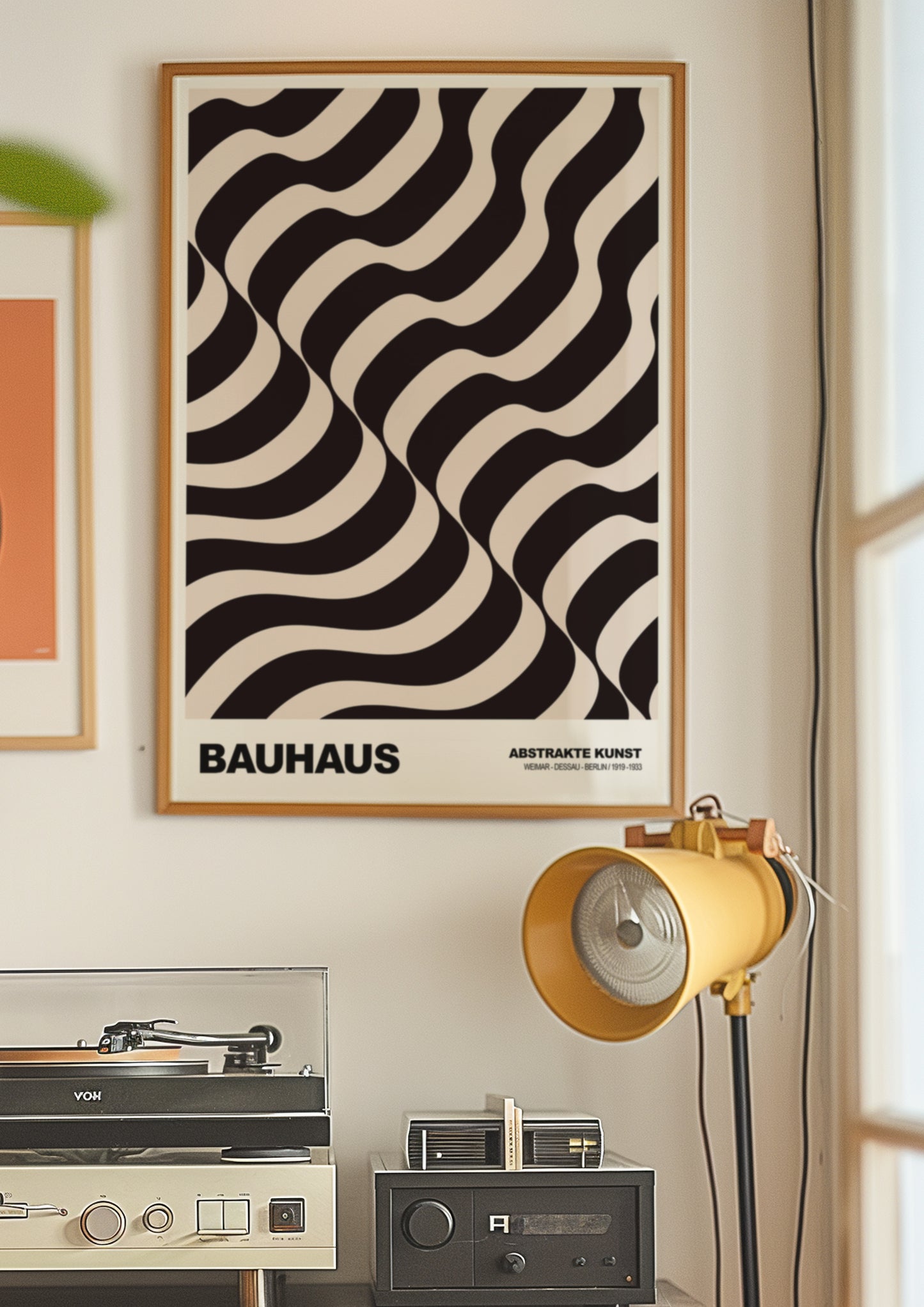 Golvend Zicht Bauhaus poster