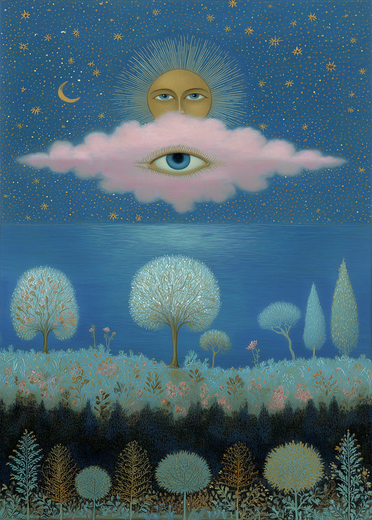 Kosmische Samenkomst Poster