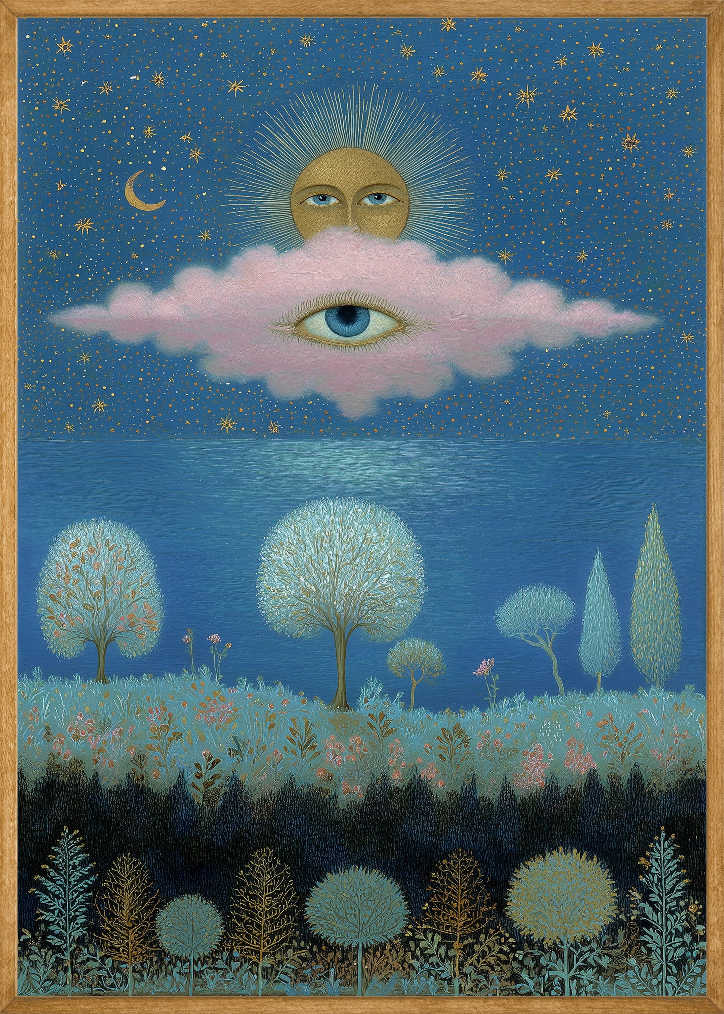 Kosmische Samenkomst Poster