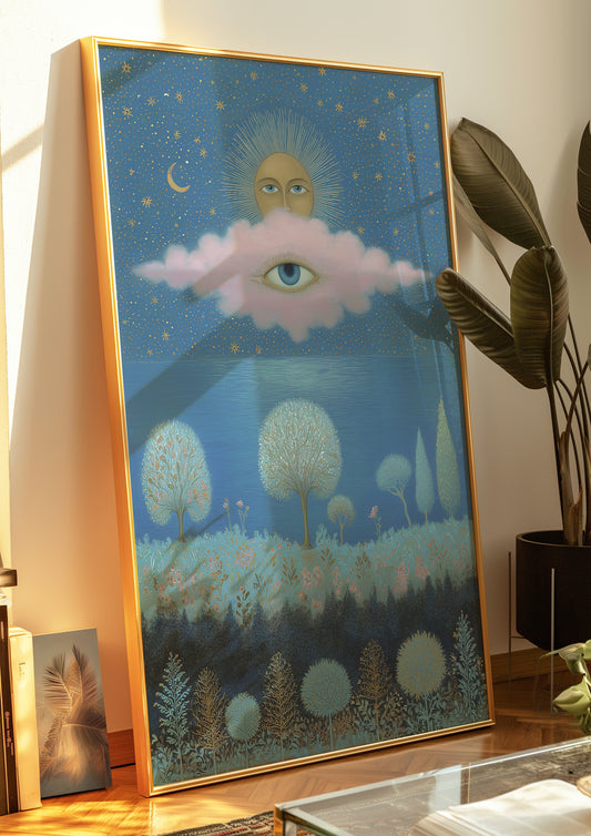 Kosmische Samenkomst Poster