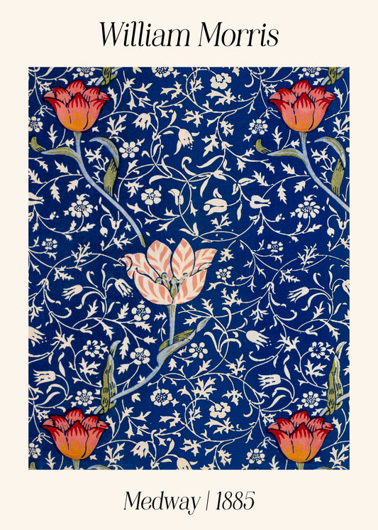 Medway William Morris Poster