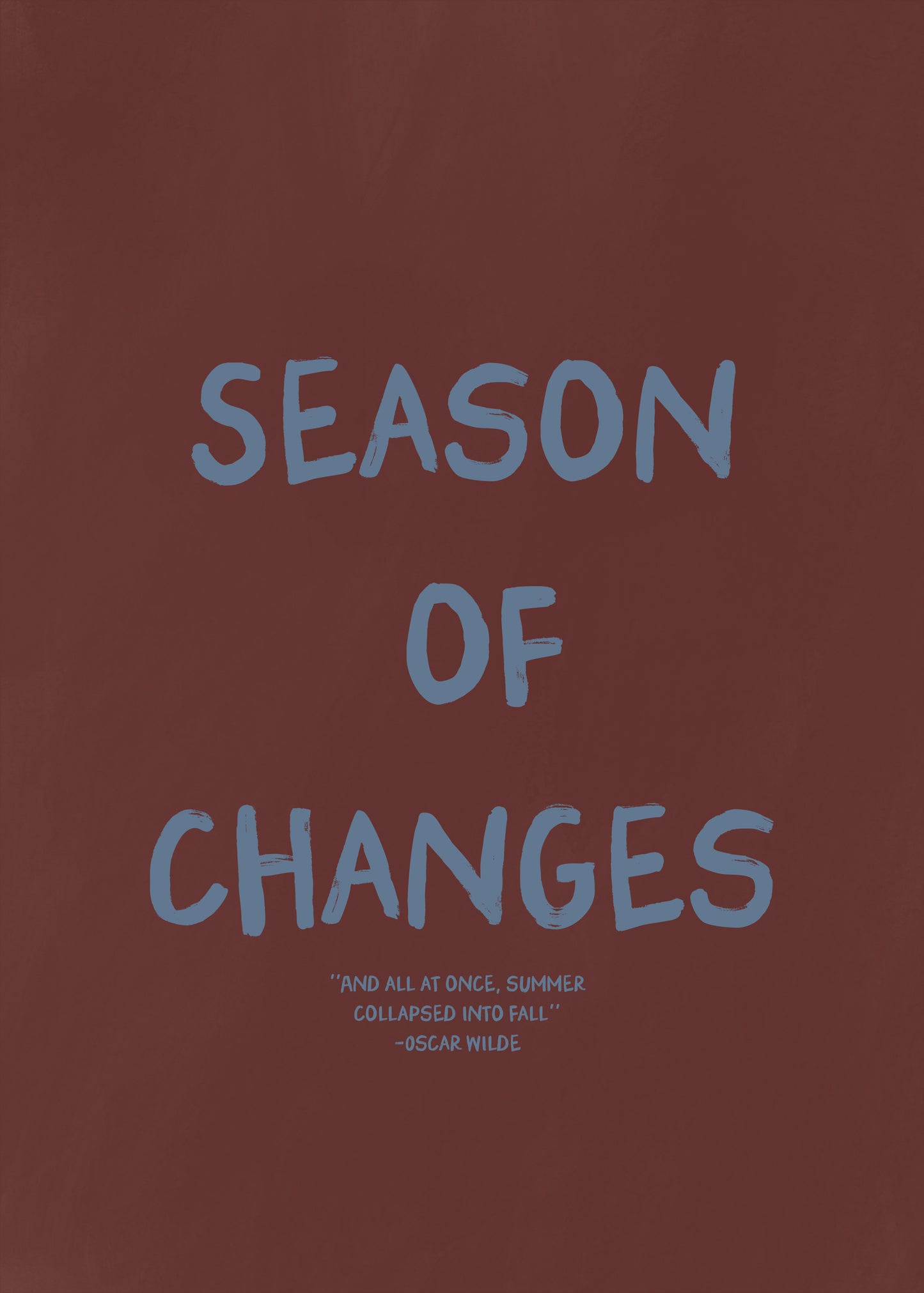 Season of Changes Poster