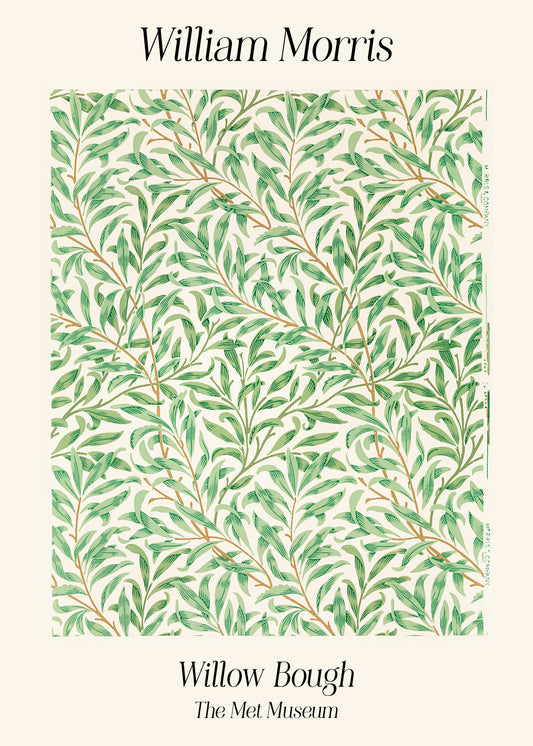 Willow Bough William Morris Poster