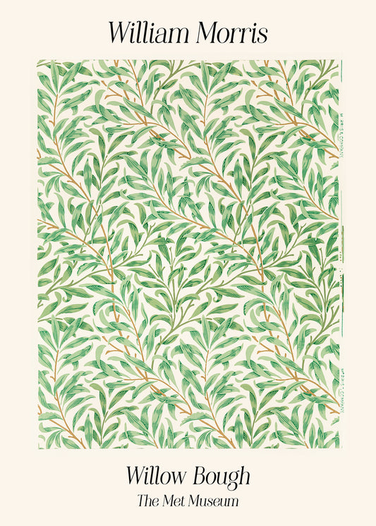 Willow Bough William Morris Poster