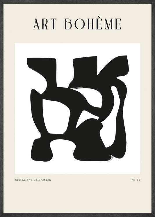 Art Boheme Minimalist Collection No15 Poster