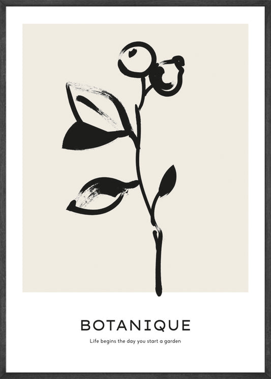 Botanique Start a Garden Poster