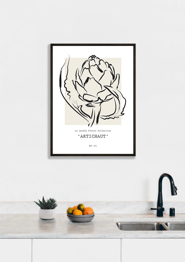 Le Jardin Artichaut No5 Poster