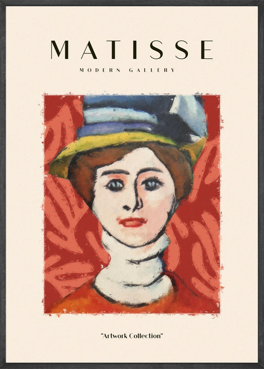 Meisje met de Groene Ogen in Lijst,  Henri Matisse
