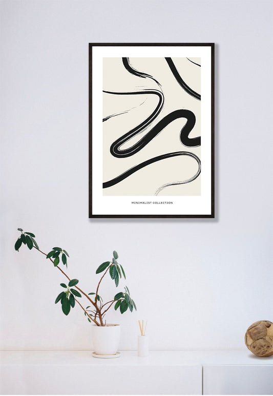 Minimalist Collection Abstract Line Art Poster