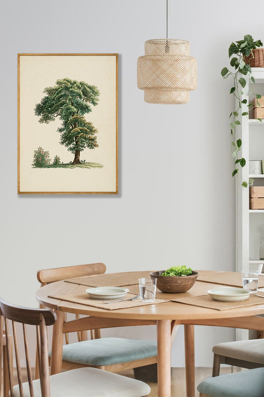 The tree vintage poster