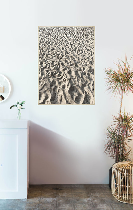Beach Sand Waves No1 Poster